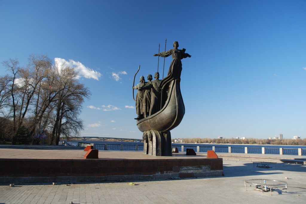 Memorial to the Legendary Founders of Kyiv Пам'ятник засновникам Києва
